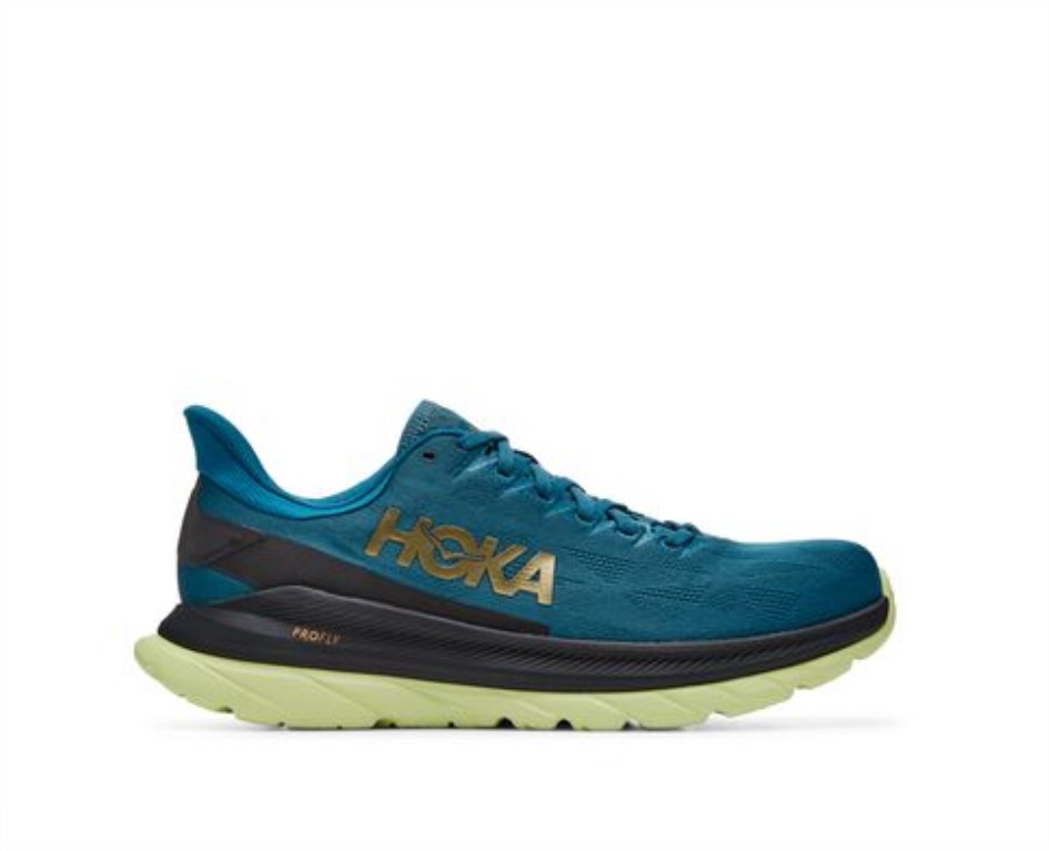 Hoka Mach 4 כחול אלמוג שחור