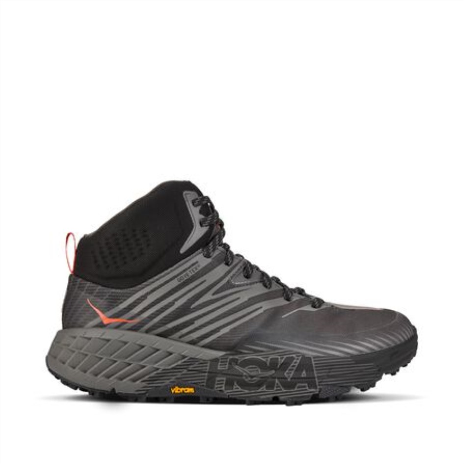 Speedgoat Mid Gtx 2 Hoka Anthracite שחף כהה אפור