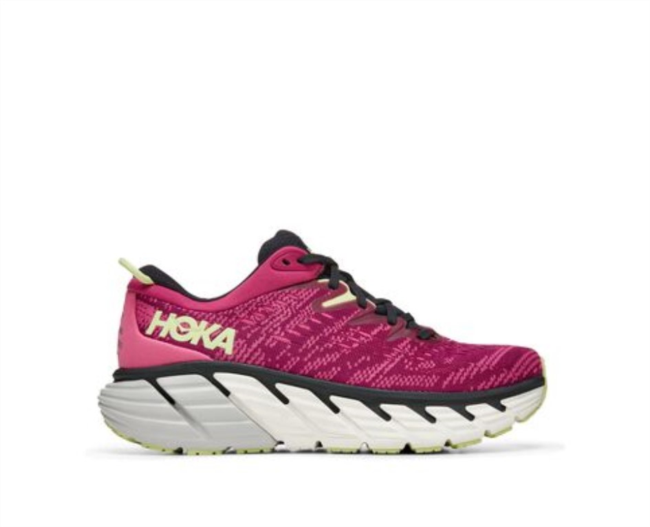 Hoka Gaviota 4 פסטיבל גרפיט כחול פוקסיה