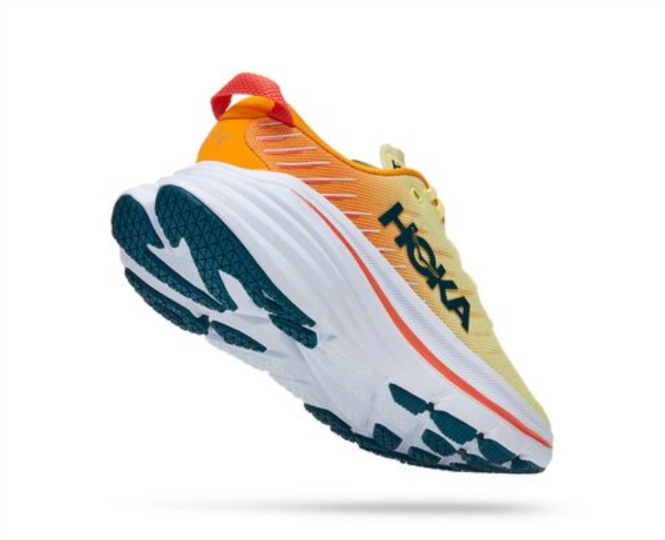 Hoka Bondi X אגס צהוב קורן