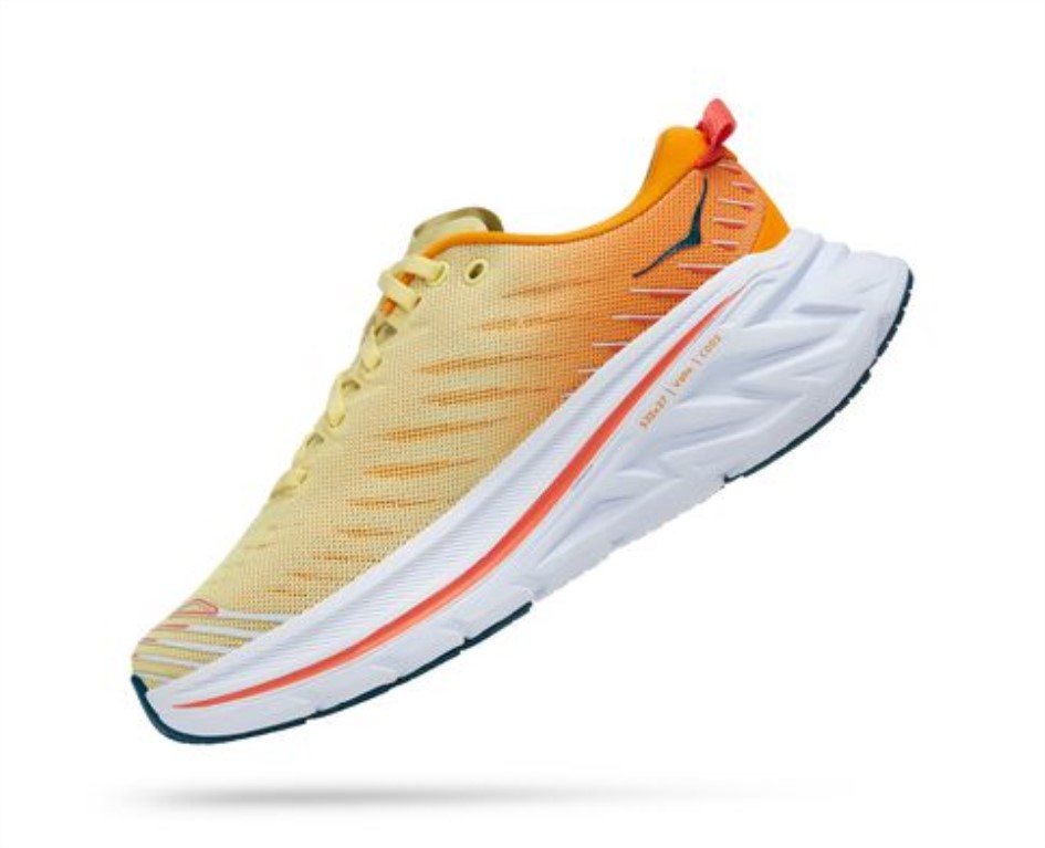 Hoka Bondi X אגס צהוב קורן